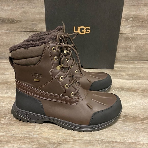 UGG | Men’s Felton Waterproof Boots In Stout Brown NEW Size 9 main image 9